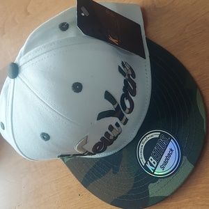 White Camo New York Snapback - KBEthos Est 2001